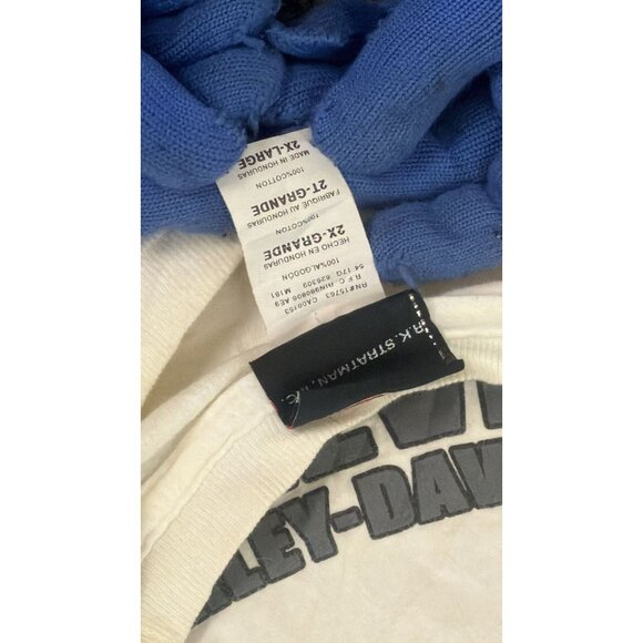 Harley Davidson 115th Anniversary T-Shirt Mens 2XL White Asheville NC Graphic - Picture 3 of 4